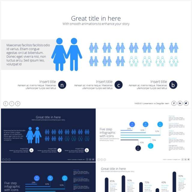 用户人群数据分布图形图表分析PPT素材Data Distribution 用户人群数据分布图形图表分析PPT素材Data Distribution