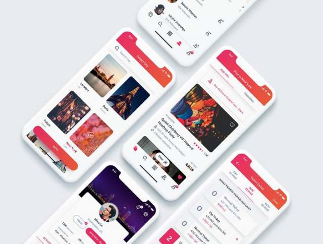 用于Sketch&XD的事件发现和预订应用UI工具包,Evez 2.0 用于Sketch&XD的事件发现和预订应用UI工具包,Evez 2.0
