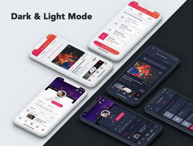 用于Sketch&XD的事件发现和预订应用UI工具包,Evez 2.0 用于Sketch&XD的事件发现和预订应用UI工具包,Evez 2.0