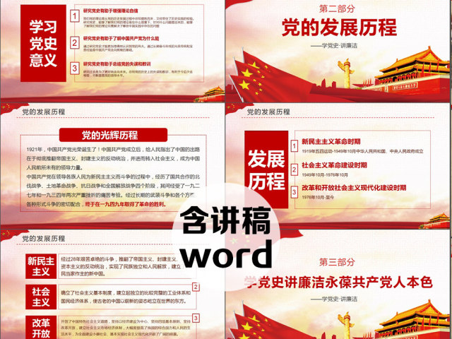 学党史讲廉洁做合格共产党员微党课PPT 学党史讲廉洁做合格共产党员微党课PPT