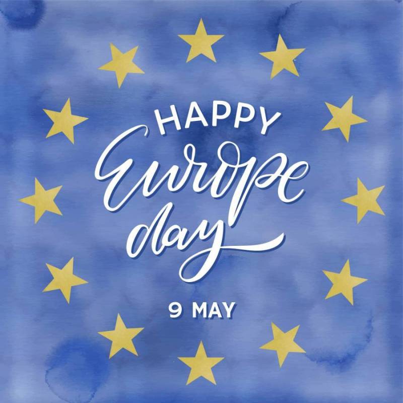 欧洲天水彩背景矢量