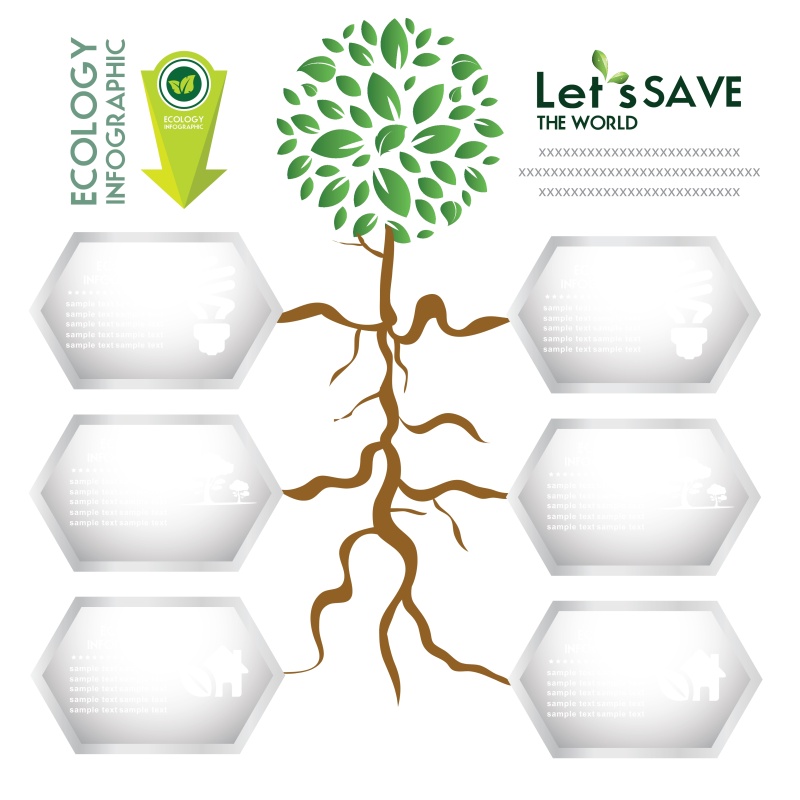 生态信息图形设计元素08