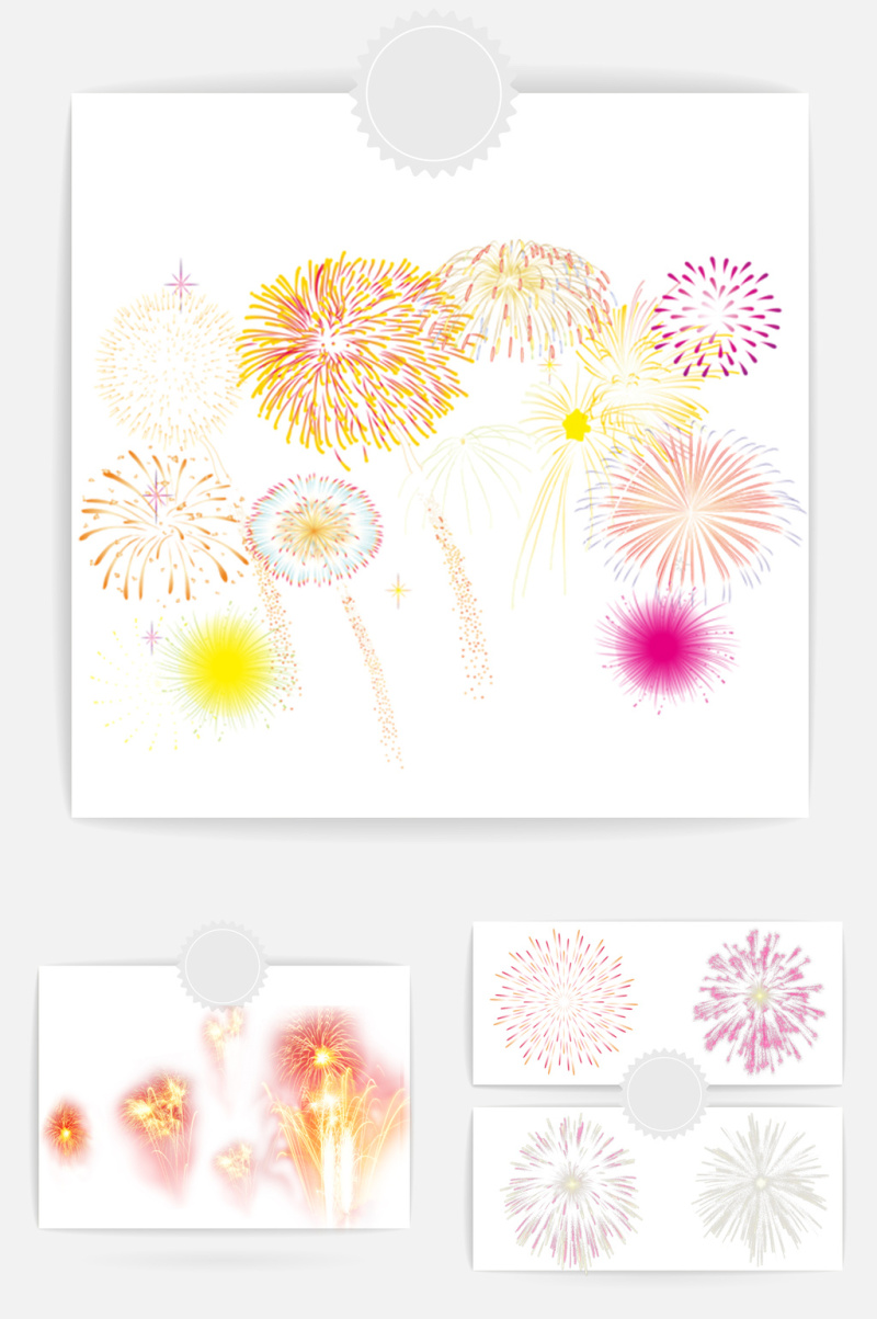 光效烟火设计素材组