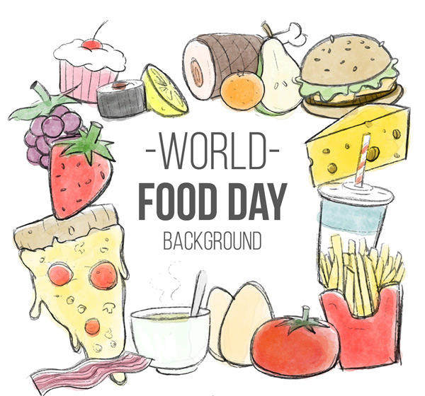 彩绘世界粮食日