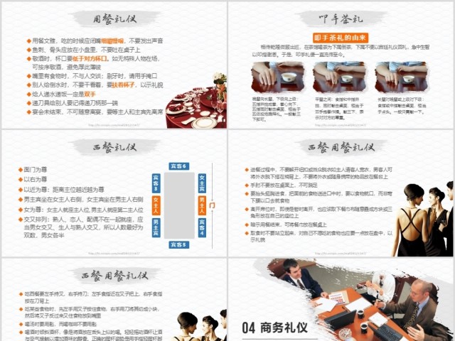 高端大气商务礼仪职业形象培训PPT模板 高端大气商务礼仪职业形象培训PPT模板