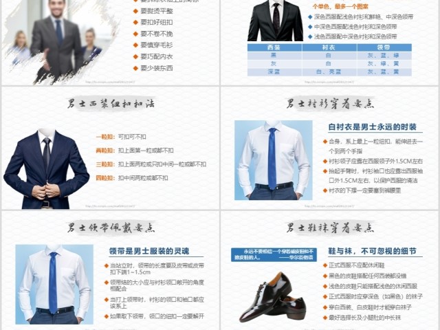 高端大气商务礼仪职业形象培训PPT模板 高端大气商务礼仪职业形象培训PPT模板