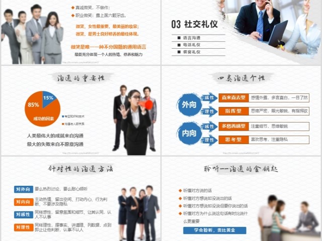 高端大气商务礼仪职业形象培训PPT模板 高端大气商务礼仪职业形象培训PPT模板