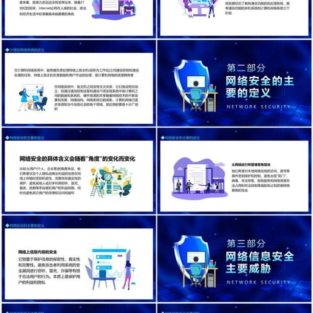 网络信息安全问题及案例剖析动态PPT模板 网络信息安全问题及案例剖析动态PPT模板