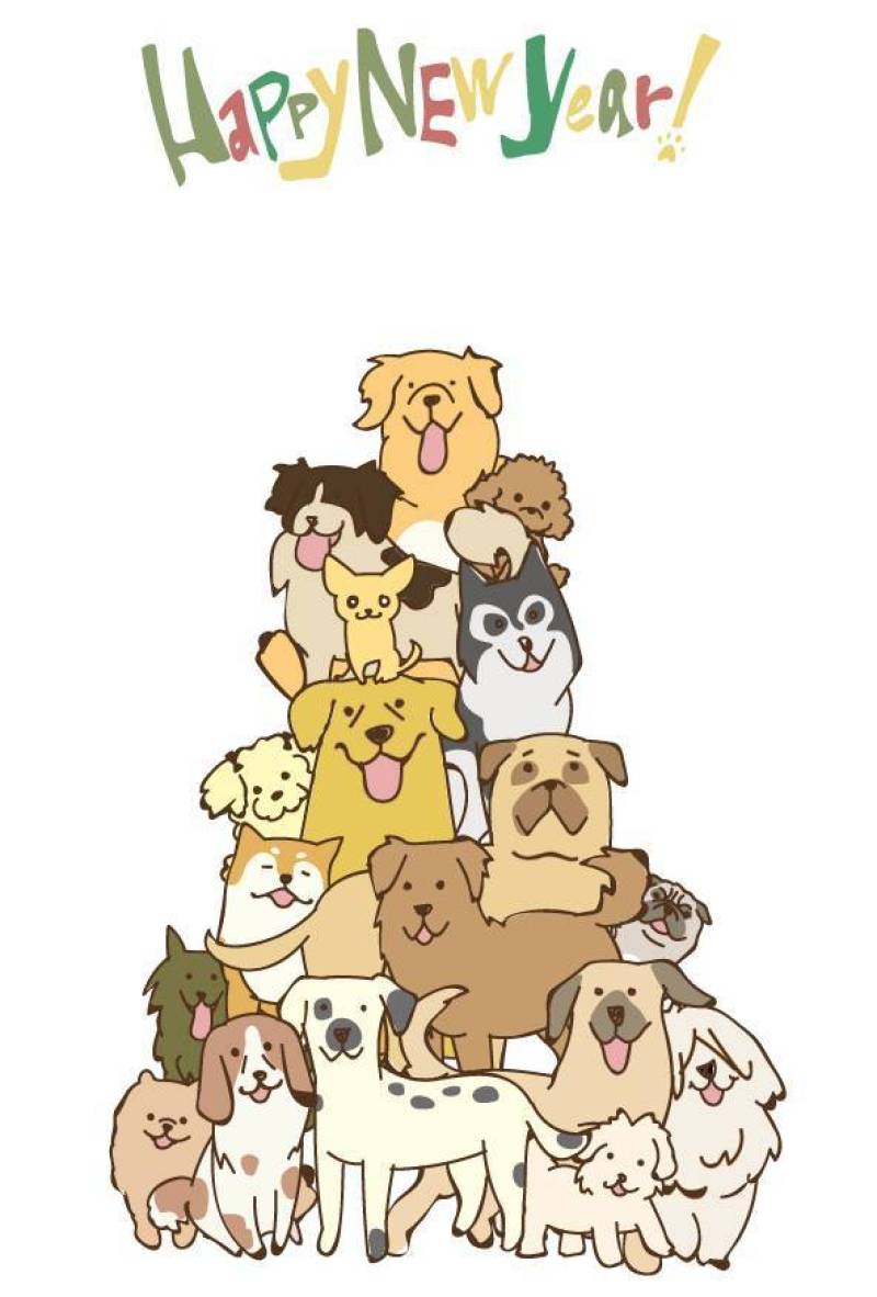 新年卡片模板2018_10