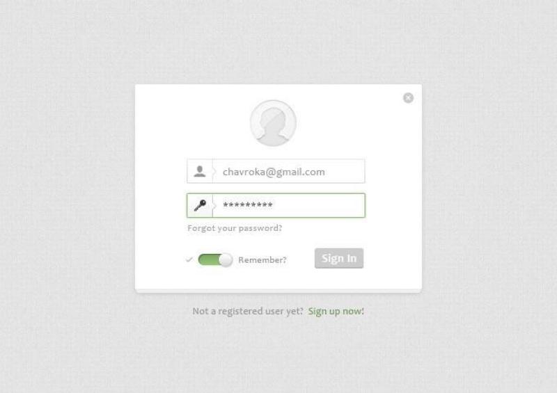 Elegant&nbsp;Login&nbsp;Form&nbsp;Design&nbsp;