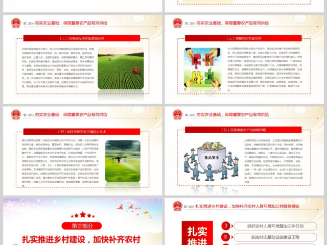 原创解读2019年中央一号文件做好三农工作PPT-版权可商用 原创解读2019年中央一号文件做好三农工作PPT-版权可商用