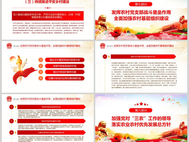 原创解读2019年中央一号文件做好三农工作PPT-版权可商用 原创解读2019年中央一号文件做好三农工作PPT-版权可商用