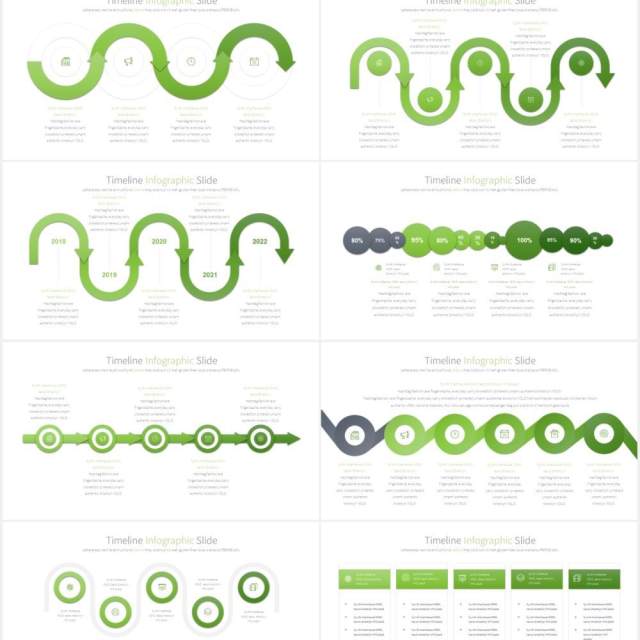 11套色系公司发展阶梯时间轴PPT素材TIMELINE - PowerPoint Infographics Slides 11套色系公司发展阶梯时间轴PPT素材TIMELINE - PowerPoint Infographics Slides