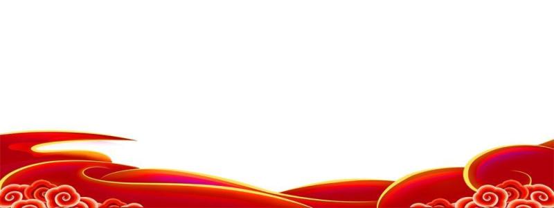 古典古风祥云云纹图案边框花边元素PNG免抠元素设计素材52