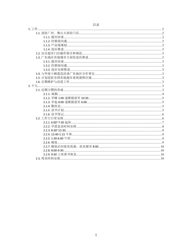 思维导图四月份个人管理XMind模板