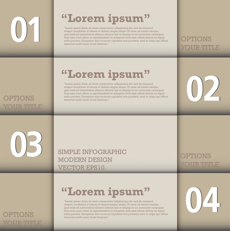 数字横幅信息图形的现代设计15