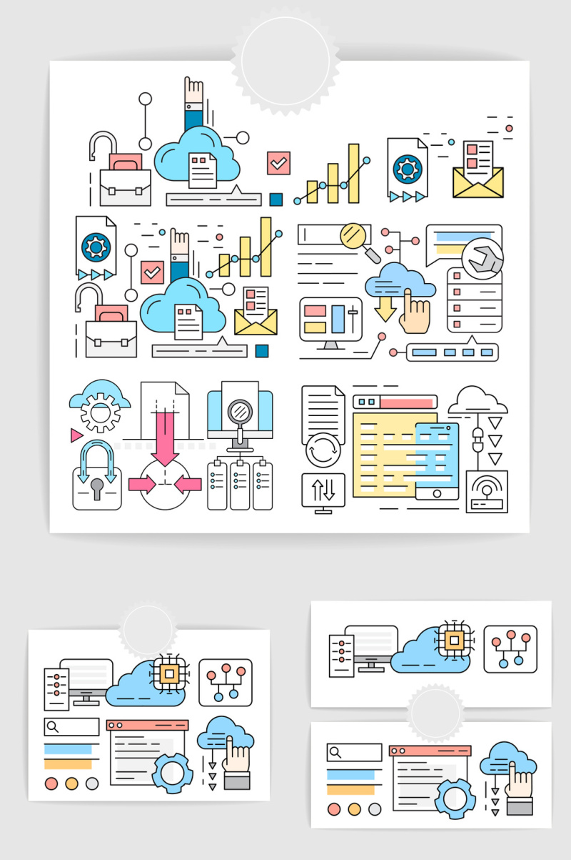矢量网络服务器架构元素
