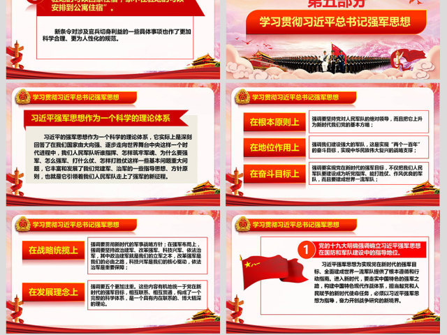 中国人民解放军新一代共同条令精讲解读PPT