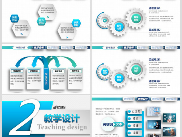 2017专业信息化教学设计PPT说课模板 2017专业信息化教学设计PPT说课模板