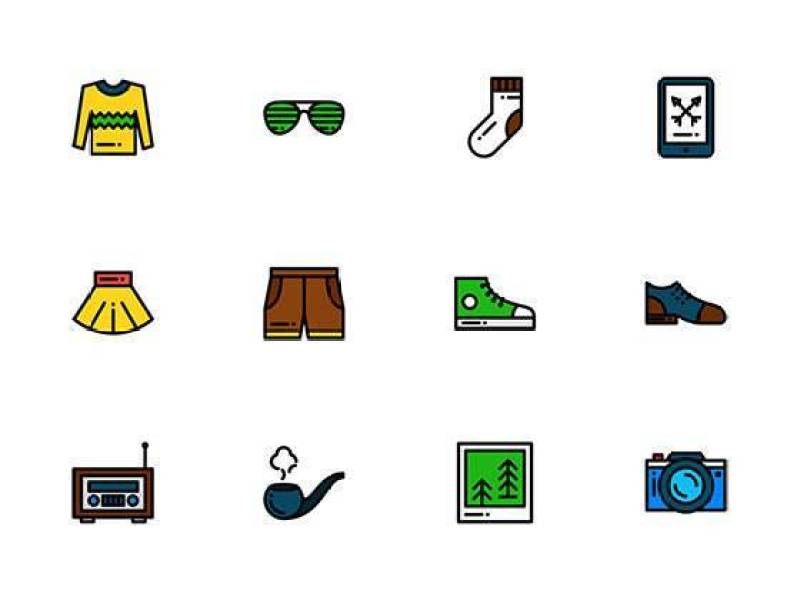 50 枚潮客元素图标