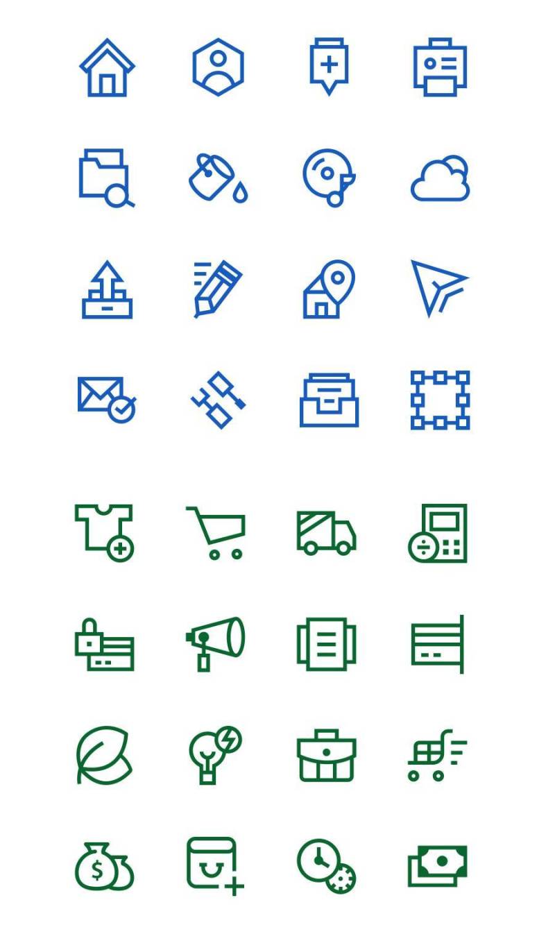 Web and E-commerce Icons