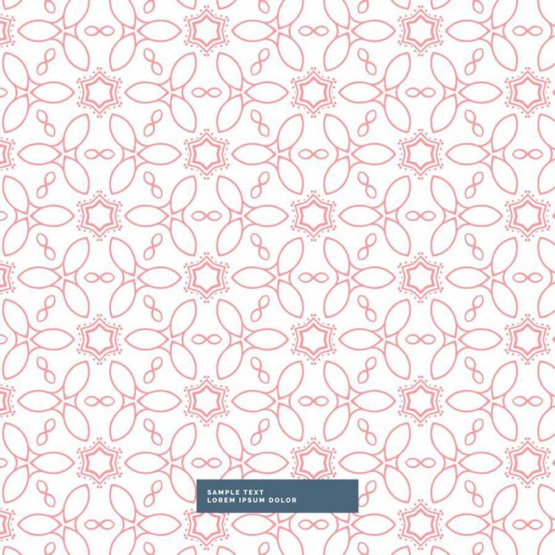 粉红色花花卉风格图案背景