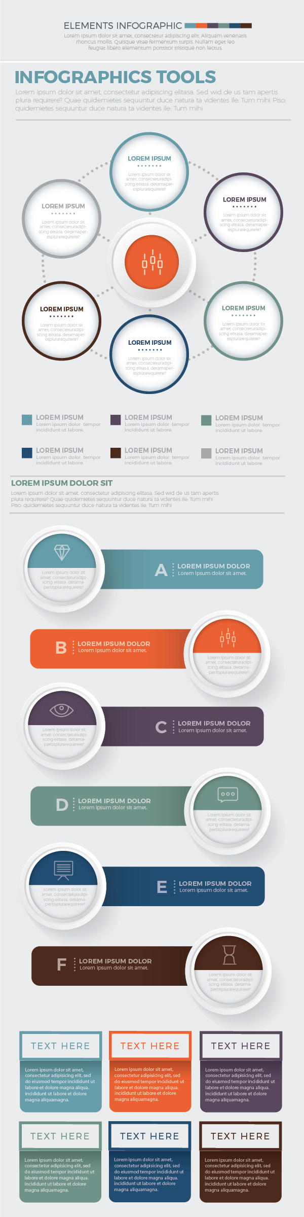时间线信息图表设计元素 Infographic Set Design 时间线信息图表设计元素 Infographic Set Design