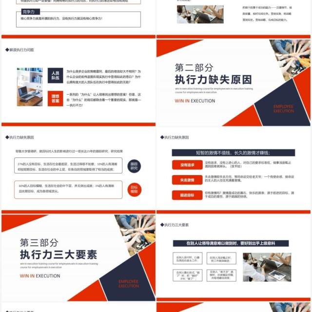 打造卓越的执行力赢在执行员工执行力培训课程动态PPT模板 打造卓越的执行力赢在执行员工执行力培训课程动态PPT模板