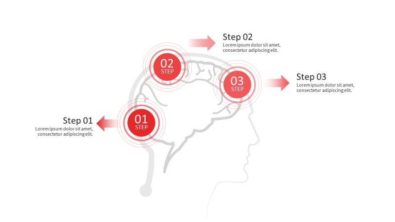 红色简约数据分析PPT图表-27