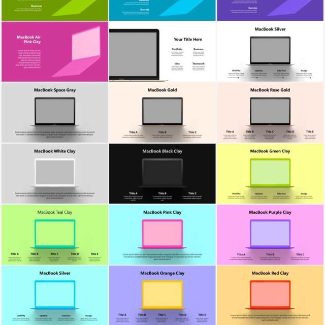 计算机电脑笔记本苹果手机样机模型可插图PPT素材模板Computers Apple Part 2 计算机电脑笔记本苹果手机样机模型可插图PPT素材模板Computers Apple Part 2
