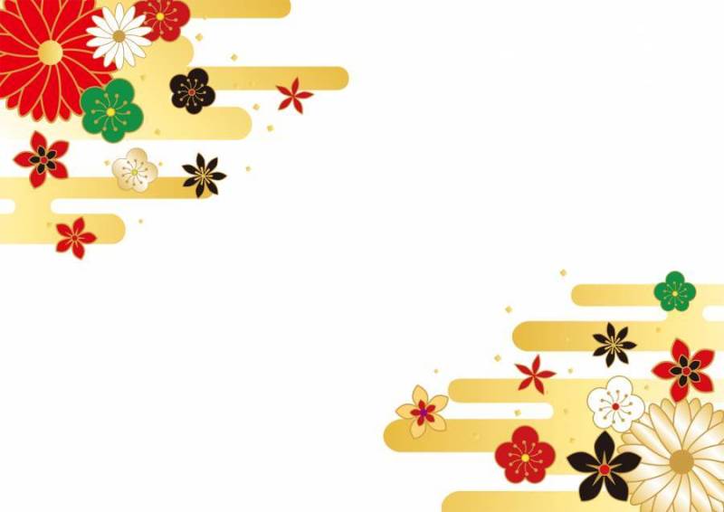 新春_和柄_背景