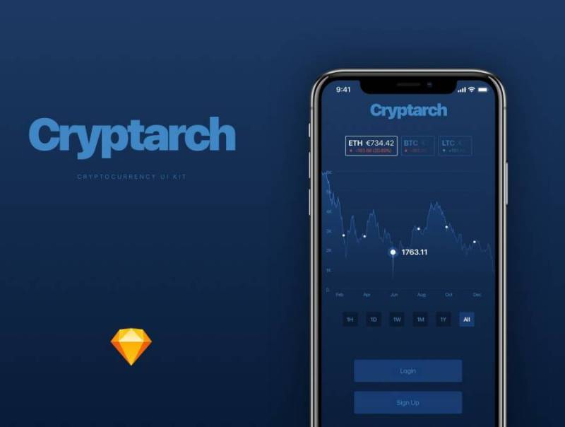 Cryptarch iOS UI Kit，Cryptarch UI Kit