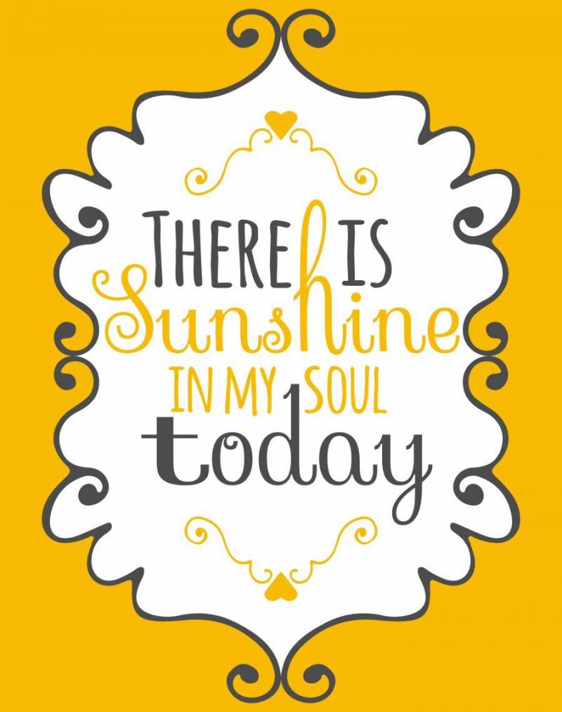 阳光在我的灵魂墙上的艺术海报