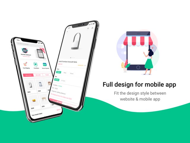 优雅简洁与现代网上商店,Furnikit,家具电子商务素描模板 优雅简洁与现代网上商店,Furnikit,家具电子商务素描模板