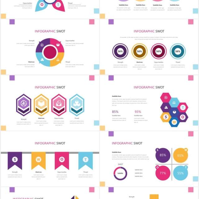 Swot矩阵分析信息图PPT素材Swot Infographic Powerpoint Template Swot矩阵分析信息图PPT素材Swot Infographic Powerpoint Template
