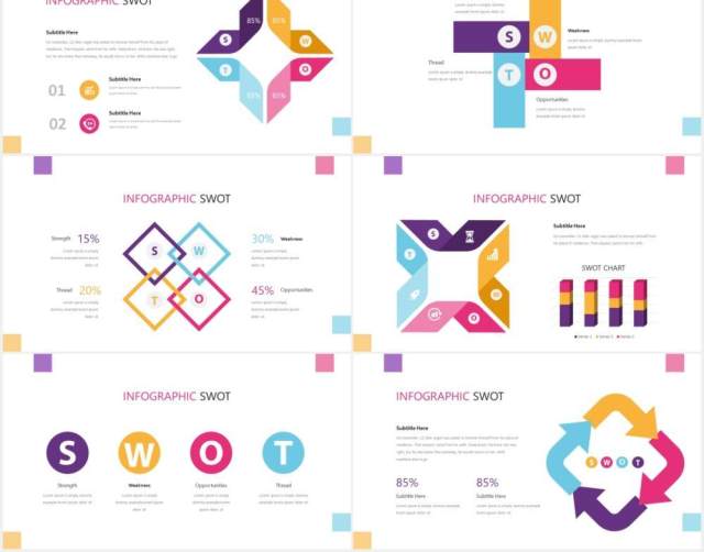 Swot矩阵分析信息图PPT素材Swot Infographic Powerpoint Template Swot矩阵分析信息图PPT素材Swot Infographic Powerpoint Template