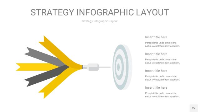 灰黄色战略计划统筹PPT信息图27
