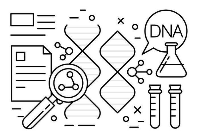  矢量图标关于科学