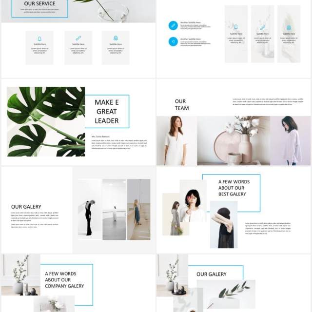 简约图片展示PPT模板MARCO - Powerpoint template 简约图片展示PPT模板MARCO - Powerpoint template