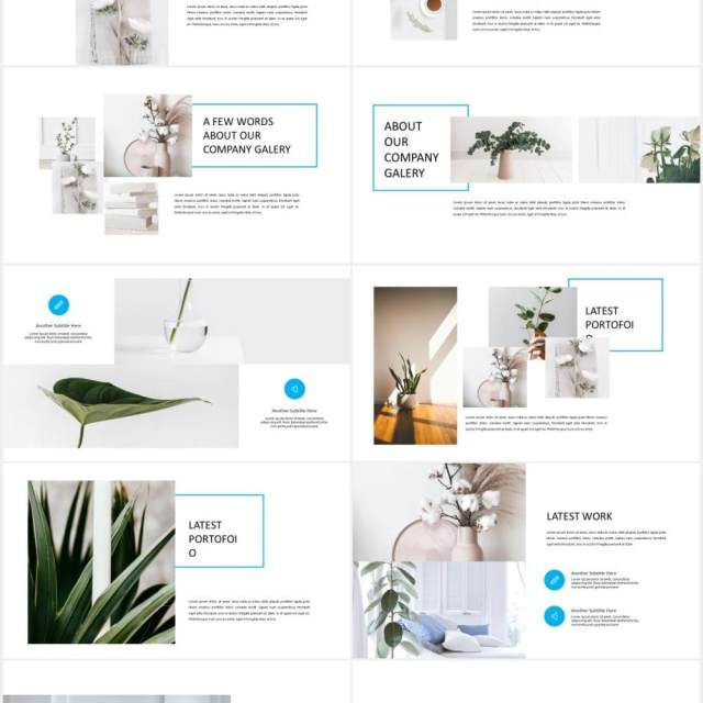 简约图片展示PPT模板MARCO - Powerpoint template 简约图片展示PPT模板MARCO - Powerpoint template