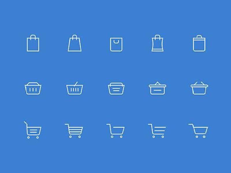 Shopping Cart Icons