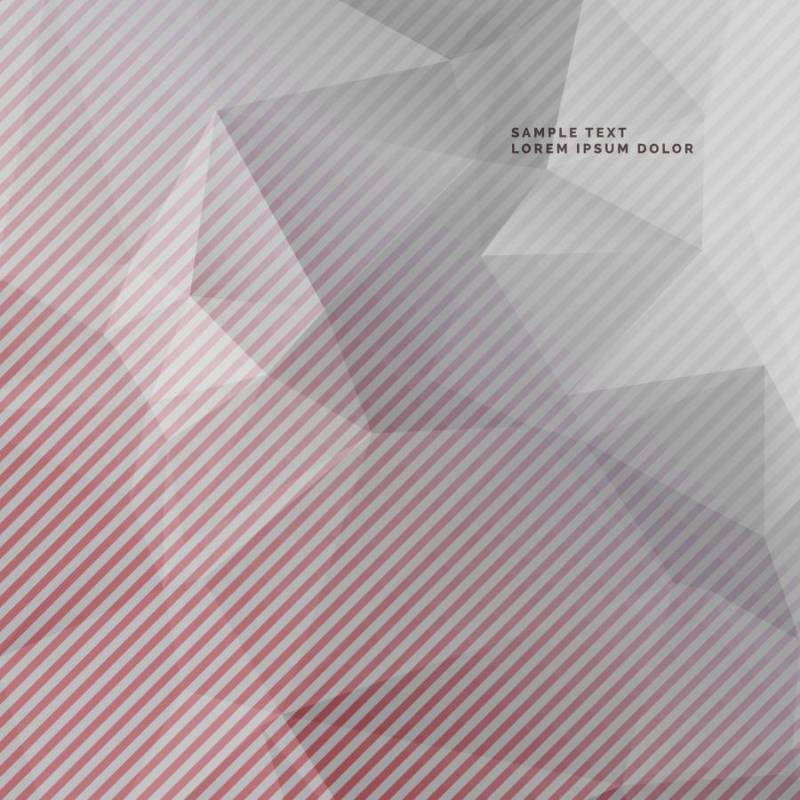 不饱和的灰色背景与抽象的几何形状