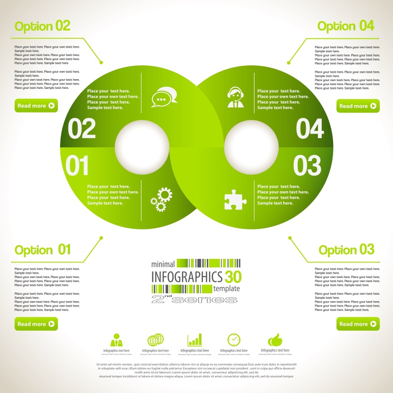 现代设计模板信息图表807