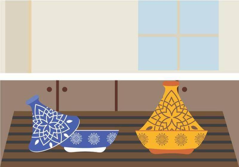 Tajine膳食准备传染媒介