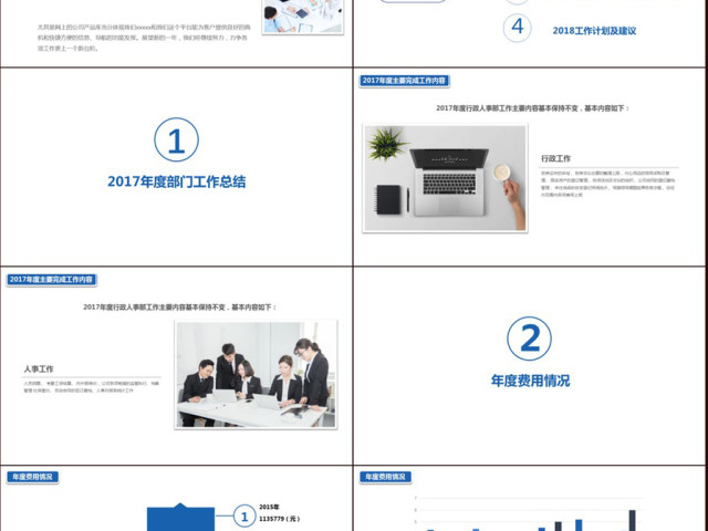 ２０１８蓝色通用行政部工作总结