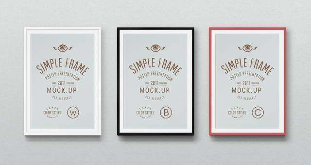 Psd Poster Mockup Presentation Vol3 Psd Poster Mockup Presentation Vol3