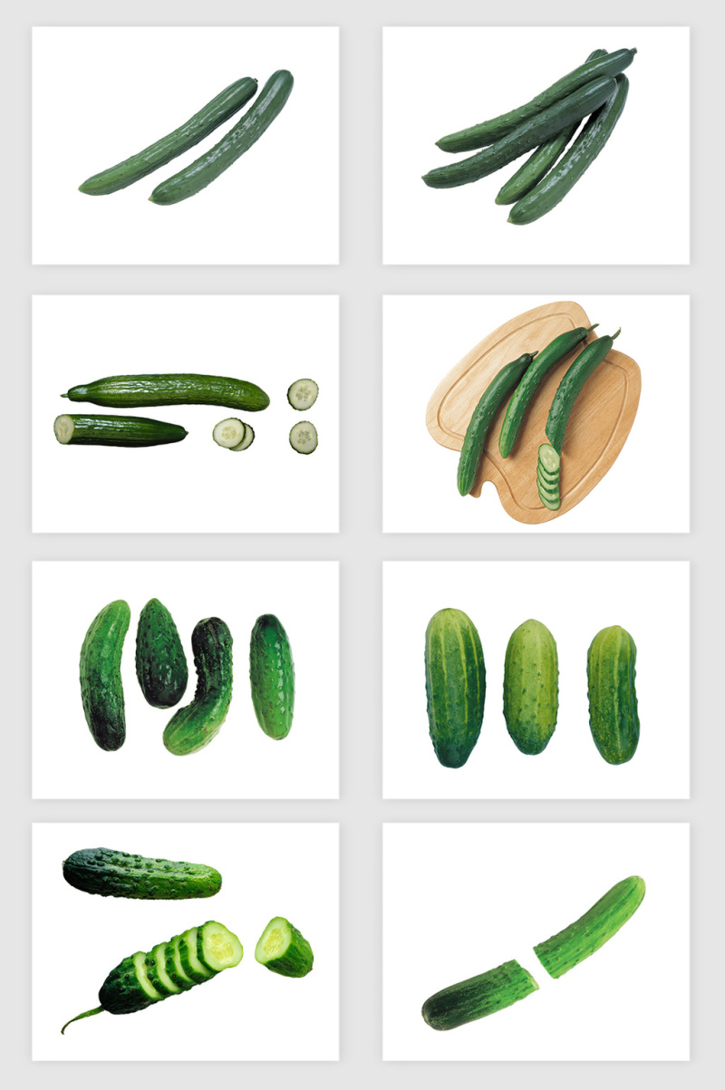 高清免抠黄瓜素材