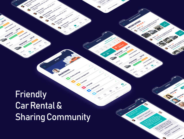 为Sketch,Rocky App UI Kit租用车载移动应用程序UI工具包 为Sketch,Rocky App UI Kit租用车载移动应用程序UI工具包