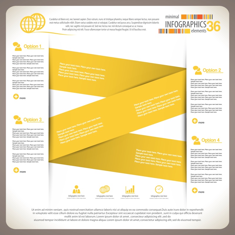 信息图形矢量集合608