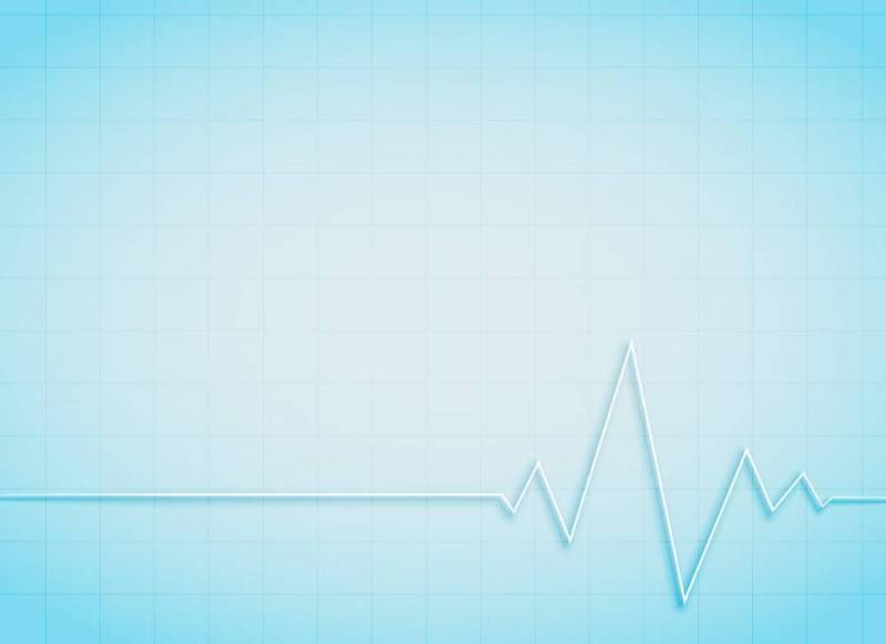 干净的医疗和医疗背景与心脏跳动